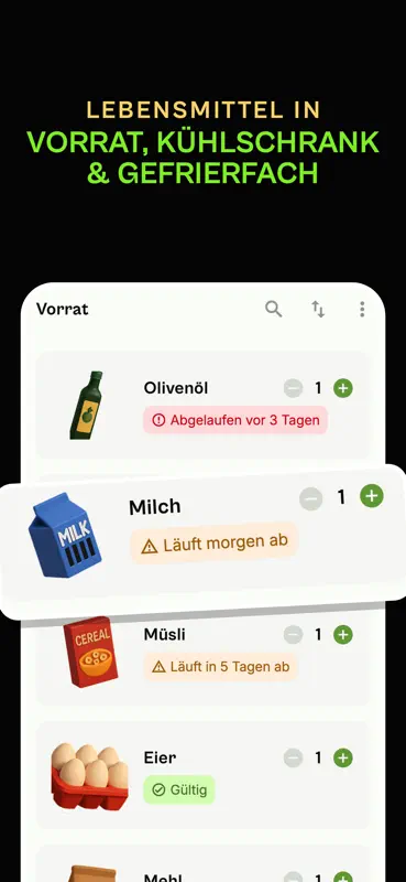 Speisekammer: Vorrat im Blick screenshot 1 of 5