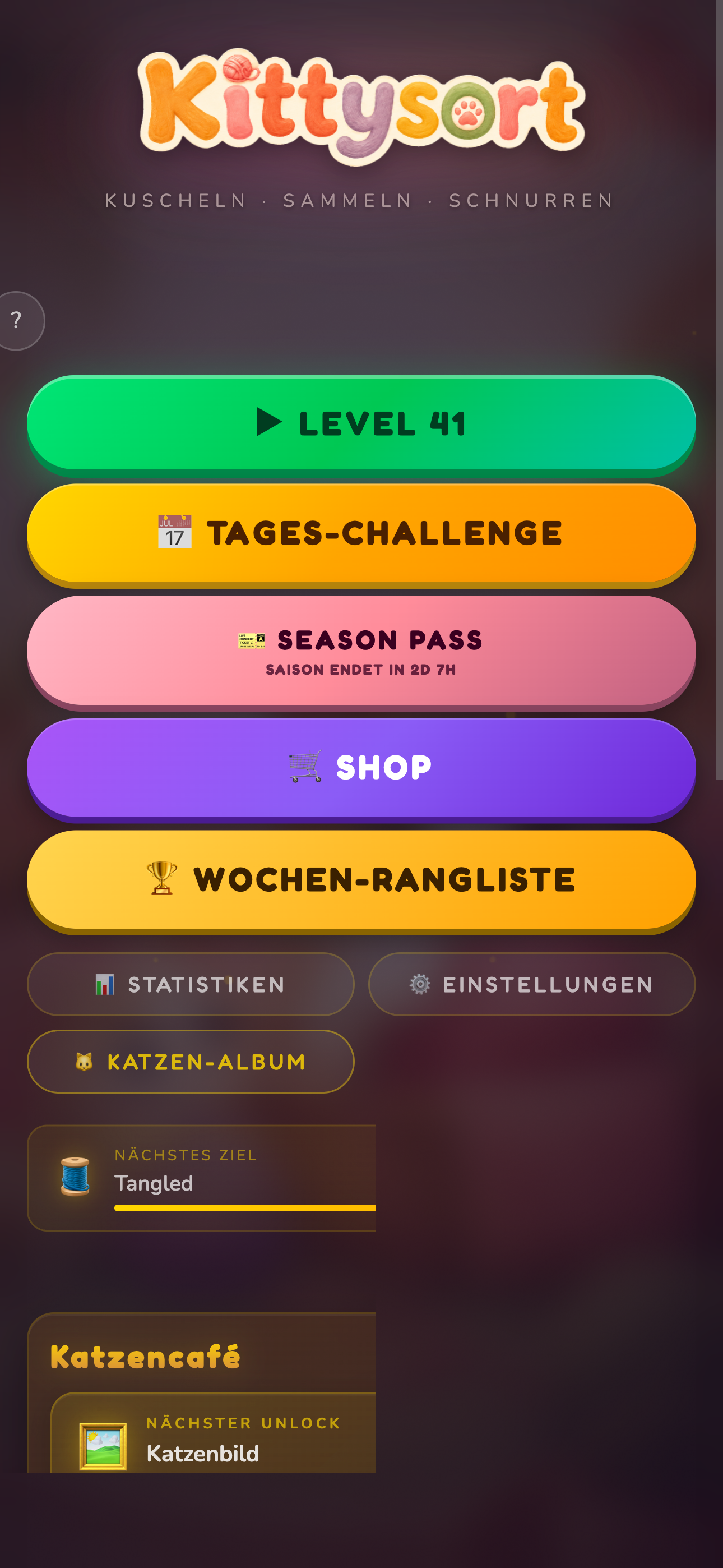 Kittysort: Katzen-Begleiter screenshot 6