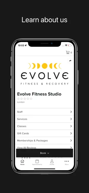 Evolve Fitness & Recovery screenshot 2
