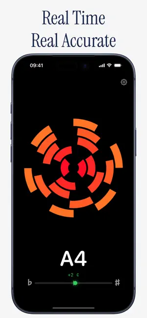 StrobeTuner - Chromatic Tuner screenshot 4