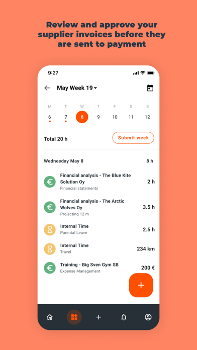 Briox Time Screenshot