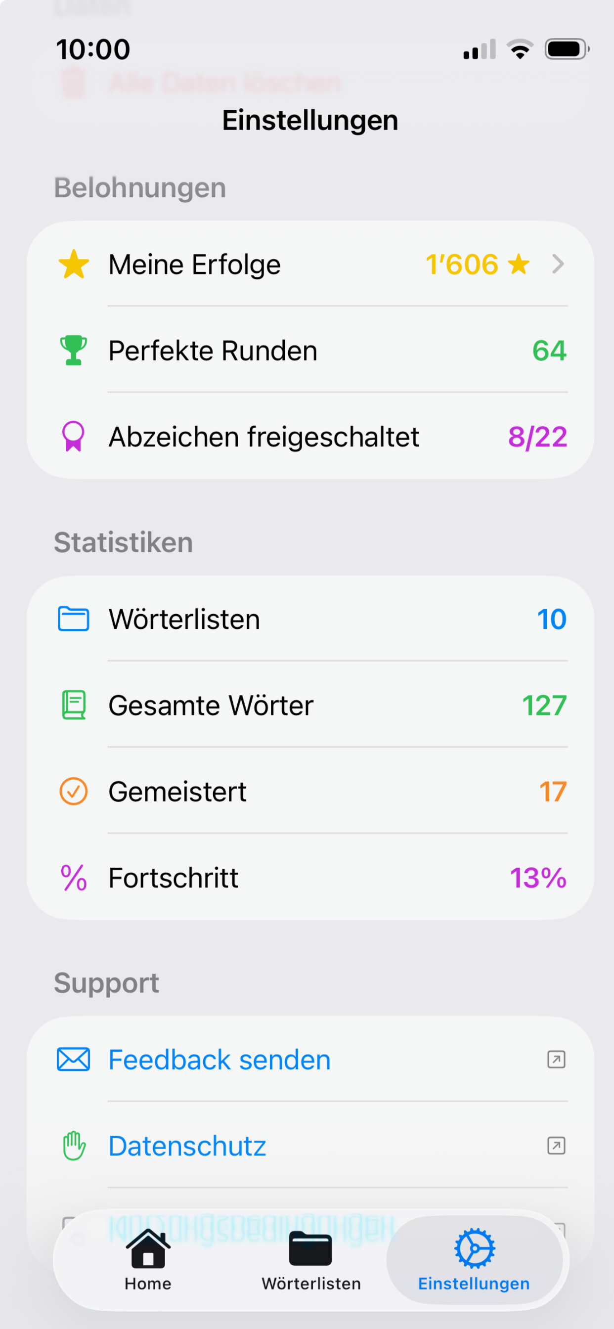 Vokabelhero screenshot 3