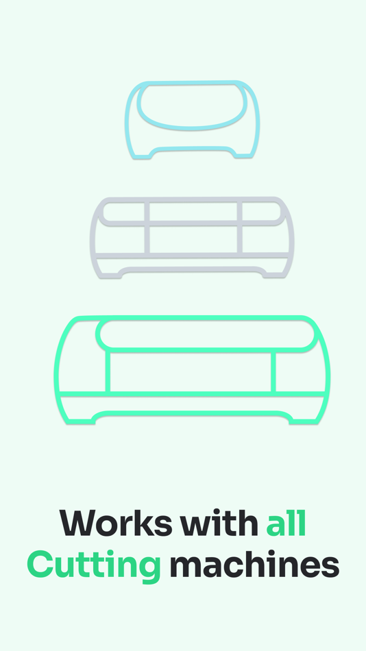 #5. Fonts for Cutting Machine (iOS) 由: Mykola Goncharov