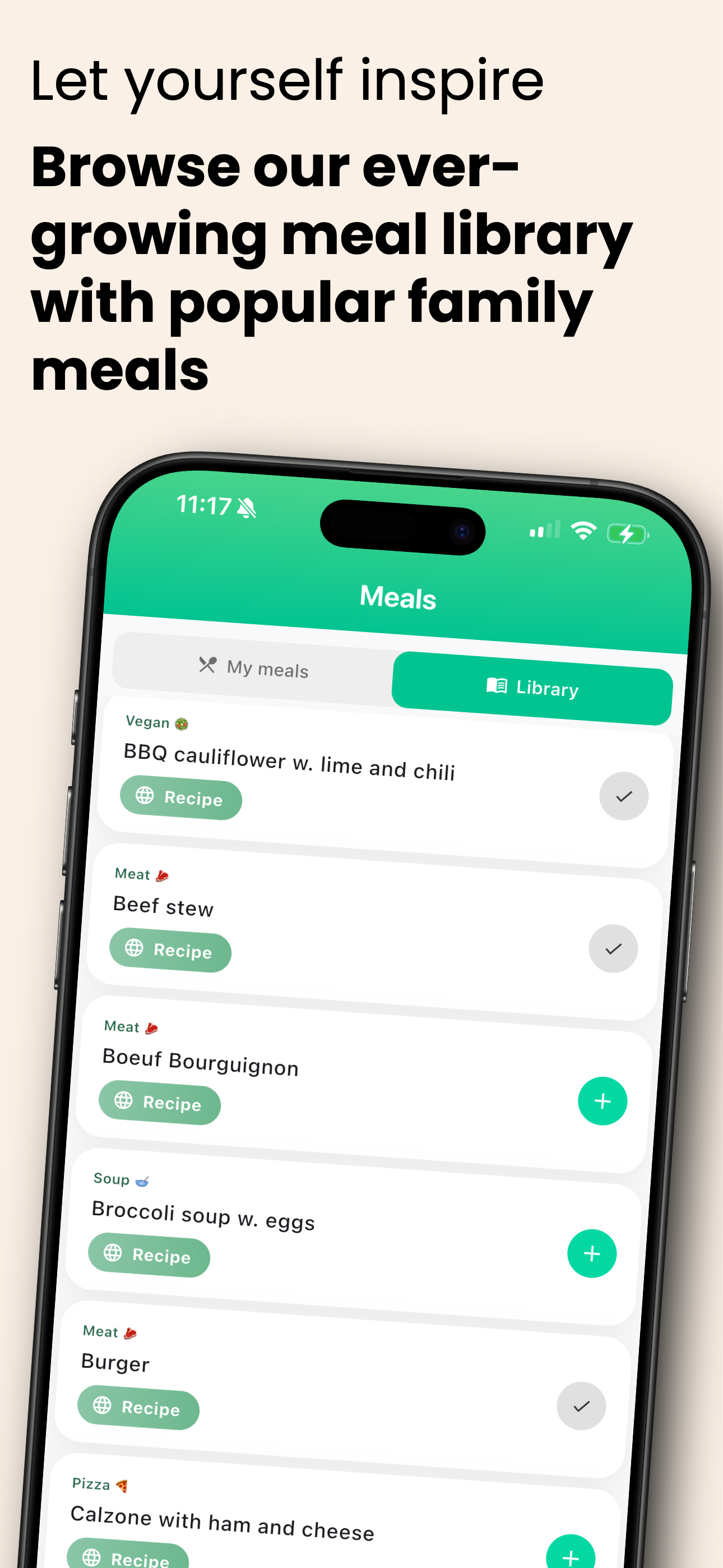 MIDDAG - Super Fast Meal Plans screenshot 5