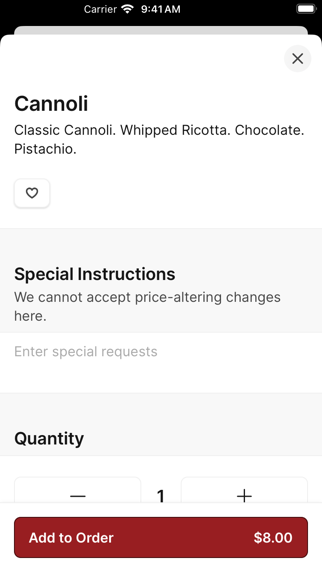 App screenshot