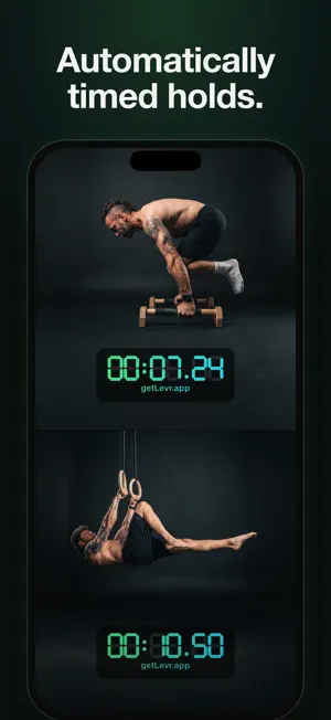 Levr - Calisthenics Tracker screenshot 2