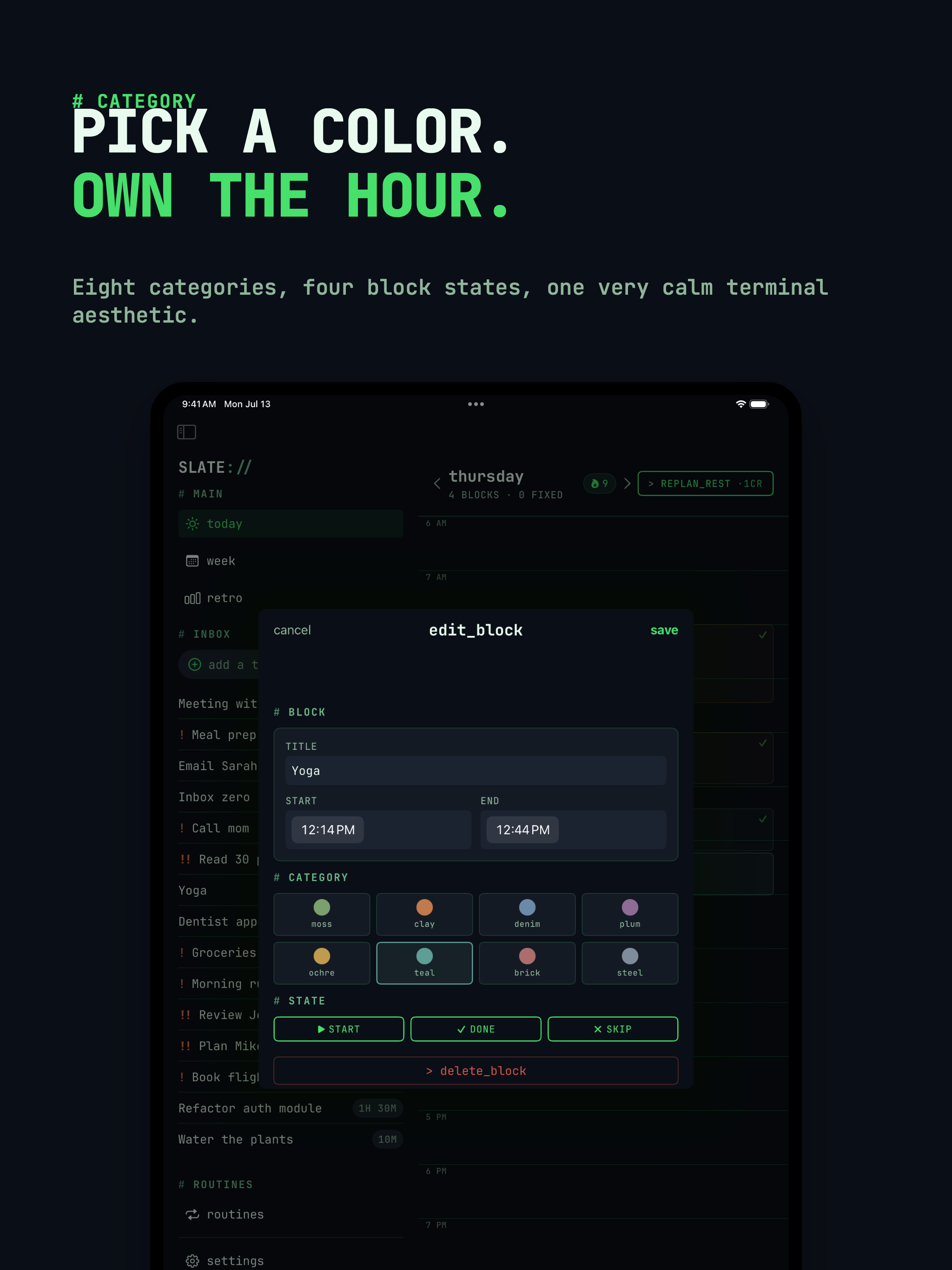 AI Daily Planner : SLATE screenshot 18