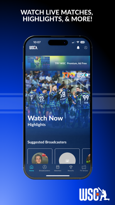 World Series Cricket Screenshot