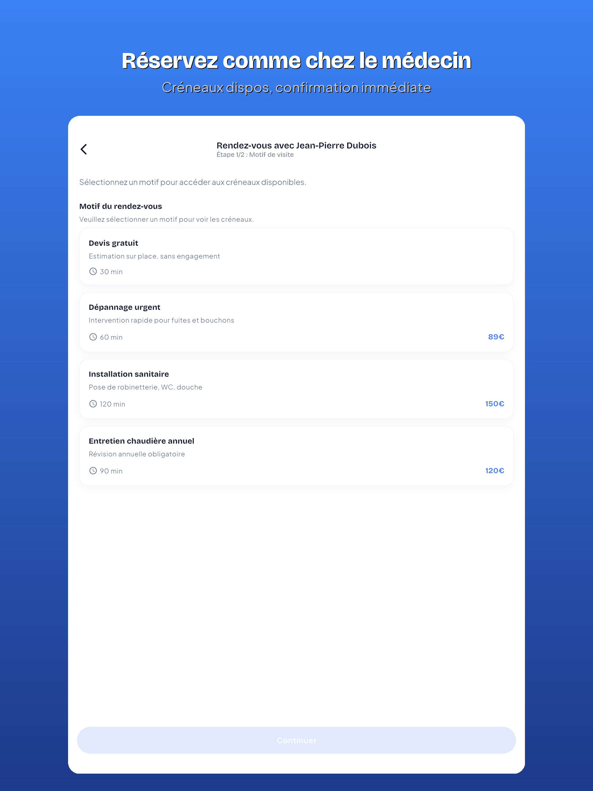 iciArtisan : devis local screenshot 11