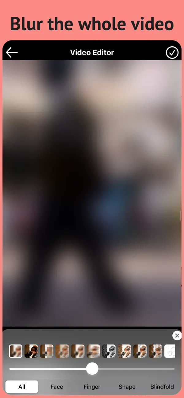 #1. Blur Video & Mosaic (iOS) Által: Yu Abe