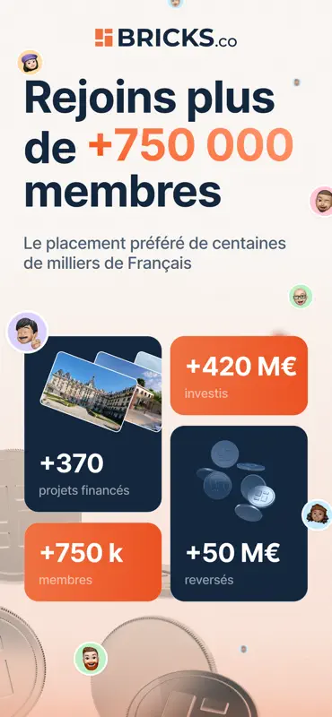 Bricks : Immobilier & Épargne screenshot 3 of 9