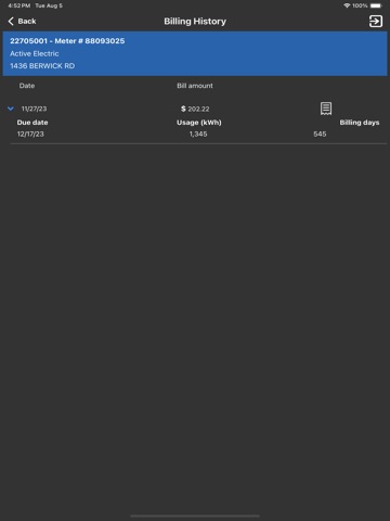 IEC Connect iPad screenshot