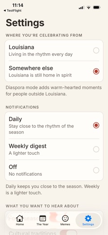 The Cajun Calendar Screenshot 6 of 7