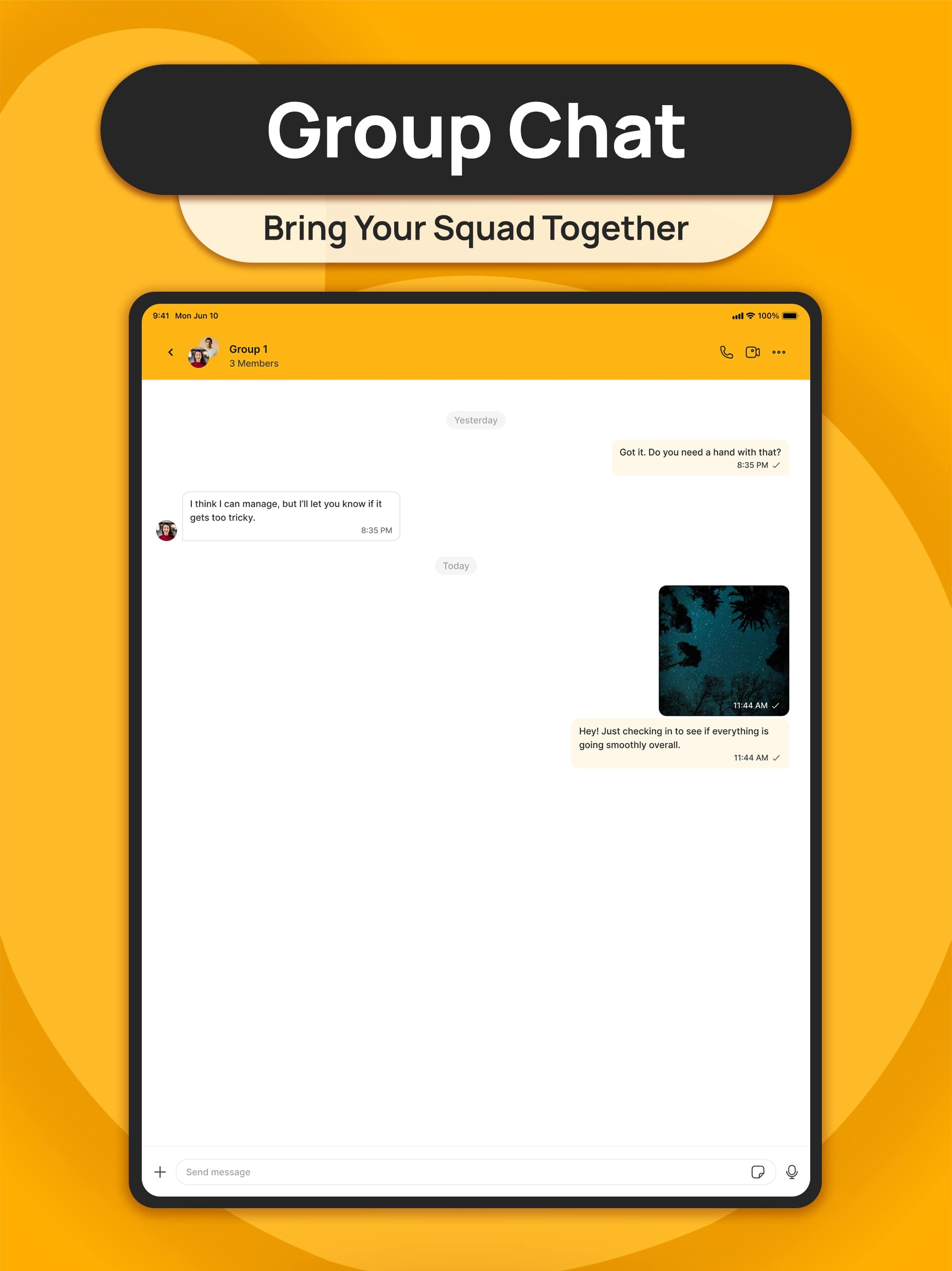 bNow Messenger screenshot 11