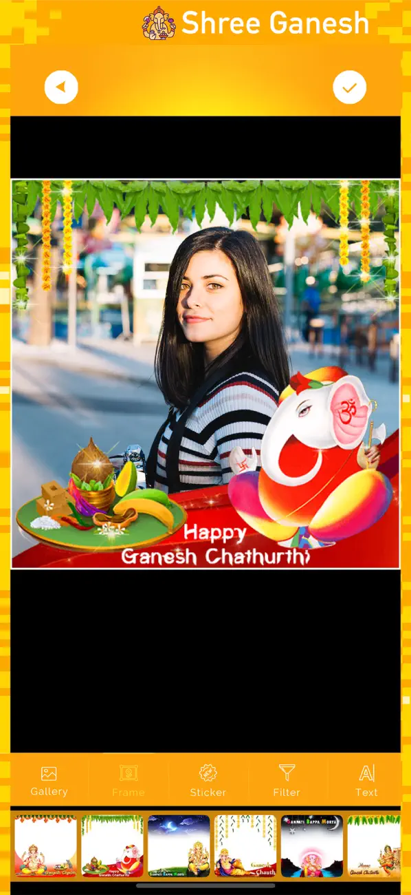 Screenshot #2 pour Ganesh Frame Art - Lord Ganesh
