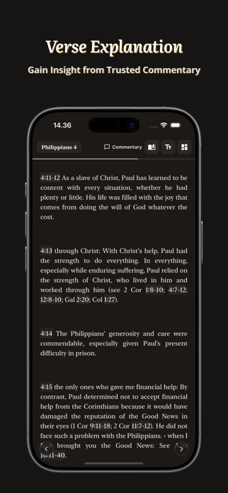 Bible Study Commentary: Protos Screenshot 4 of 9
