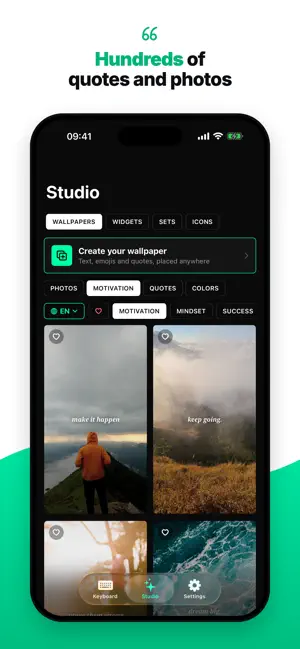 Glyphy: Fonts & Keyboard screenshot 3