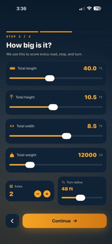 Rig Pilot: Route Intelligence screenshot
