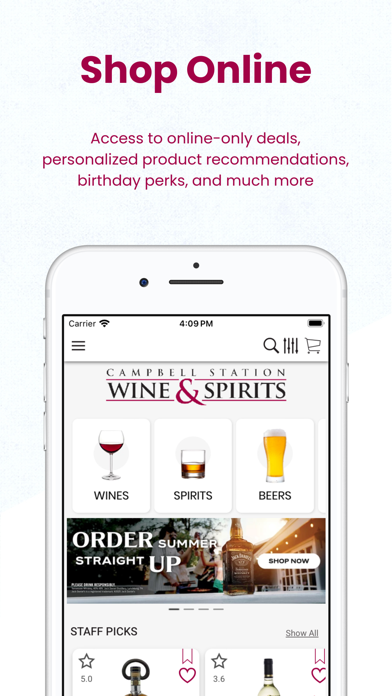 Campbell Station Wine Screenshot