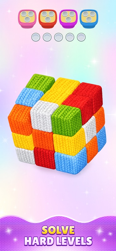 Yarn Sort 3D: Jam Puzzle screenshot 4