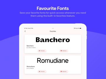 DaFonts - Fonts Downloader iPad screenshot 5
