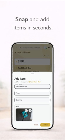 ZenStow: Home Inventory Screenshot 3 of 5
