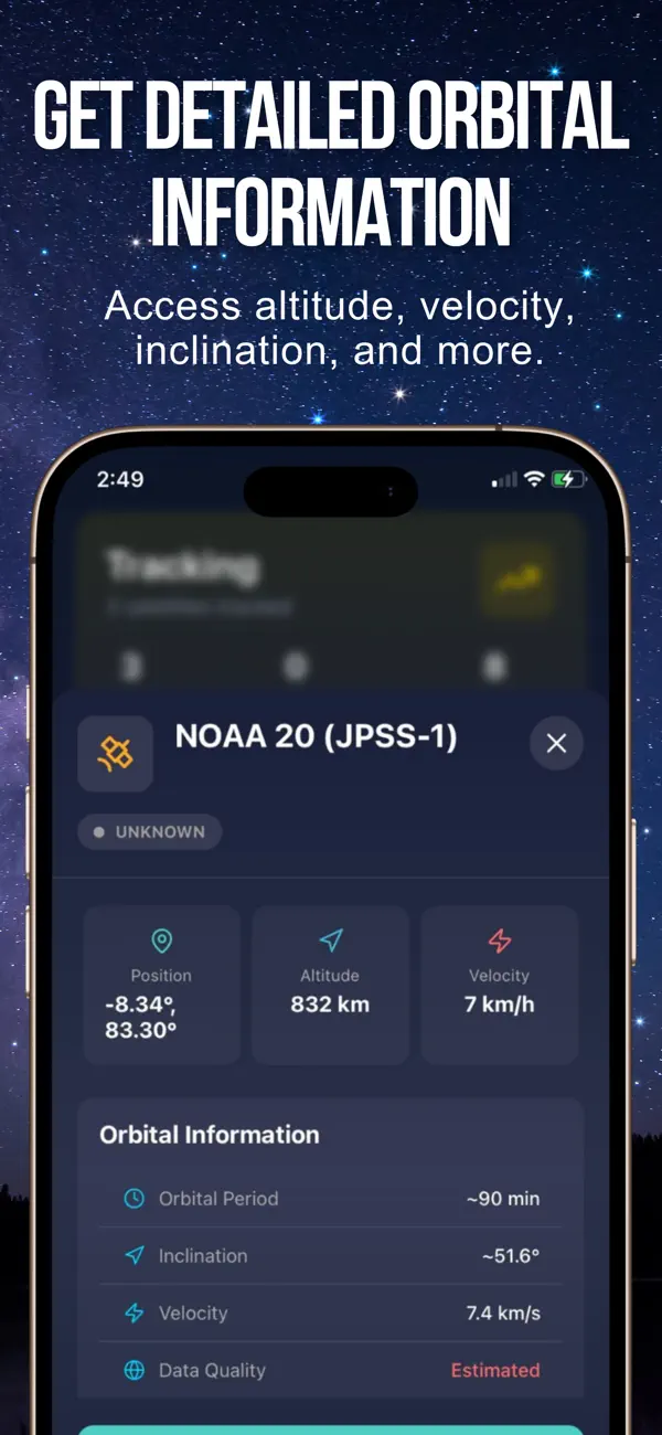 #5. Satellite Tracker - Sky Map (iOS) Ved: Deisy Renteria