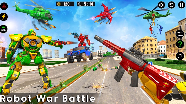 Army Modern Wars - Robot Games screenshot-4
