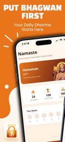 Dharma Lock: Hindu Prayer App screenshot