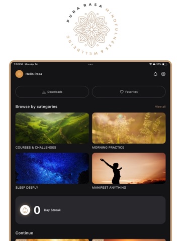 Pura Rasa iPad screenshot