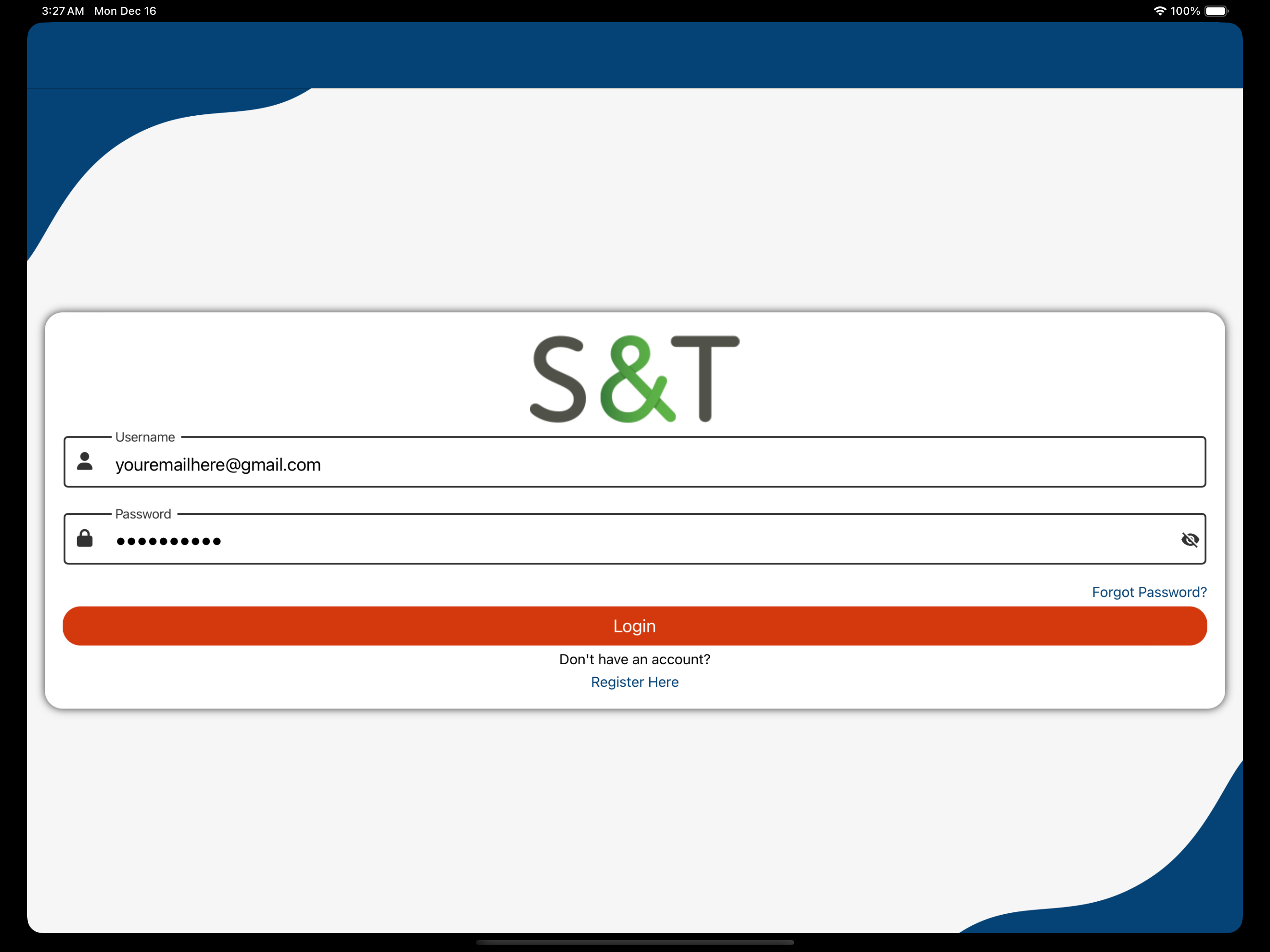 My S&T Account screenshot 5