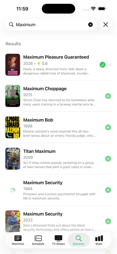 ShowFlow: TV Tracker screenshot 4