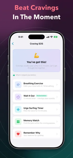 Smoke Tracker: Quit Smoking screenshot 2