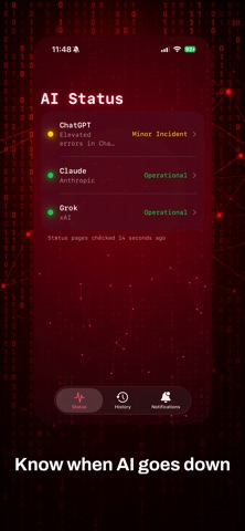 AI Status Alerts screenshot 1