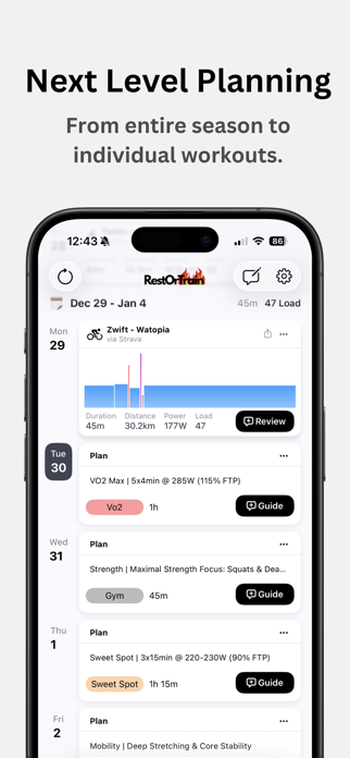 RestOrTrain Screenshot 2 of 5