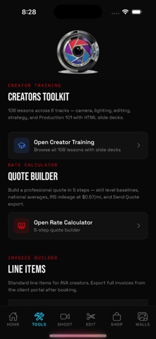 ALPHA Creators iPhone screenshot