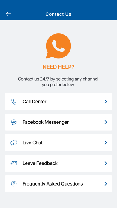 Sacombank Cambodia mBanking Screenshot
