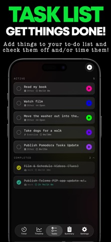 Pomodora: Focus Timer & Tasks Screenshot 3 of 5