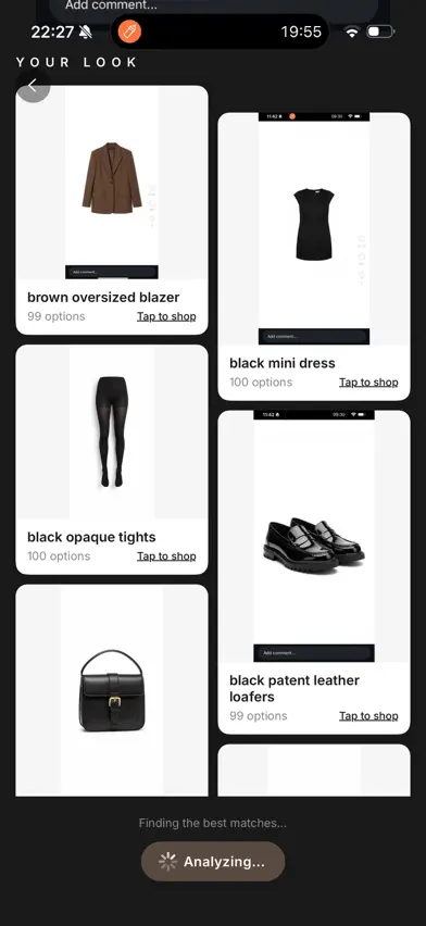 Shop the Look: Outfit Finder screenshot 2