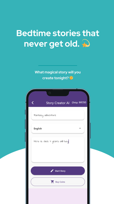 Storybook AI: Bedtime stories Screenshot