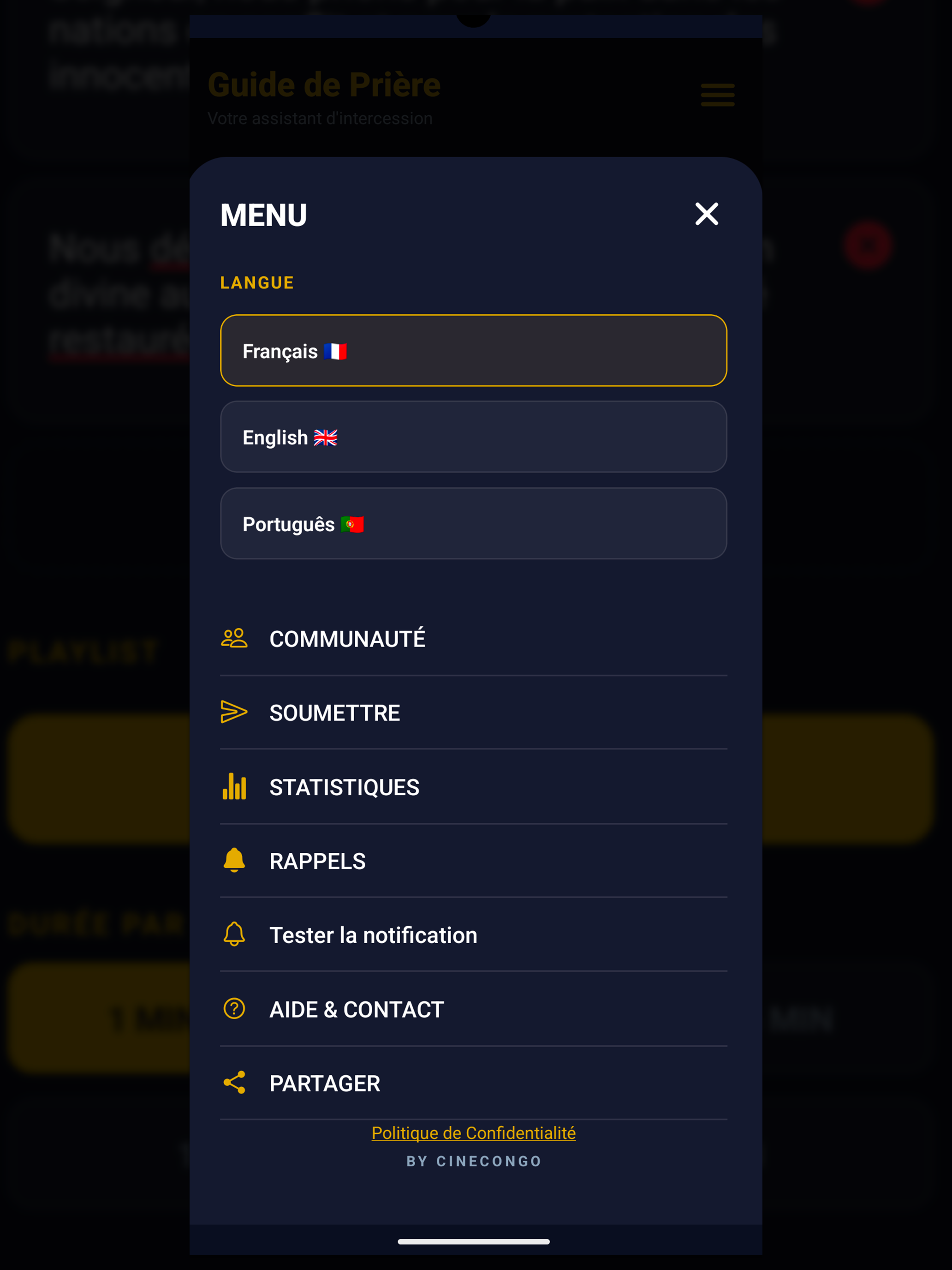 Guide de Prière