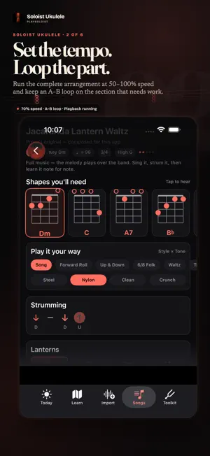 Soloist Ukulele: Chords & Tabs screenshot 2
