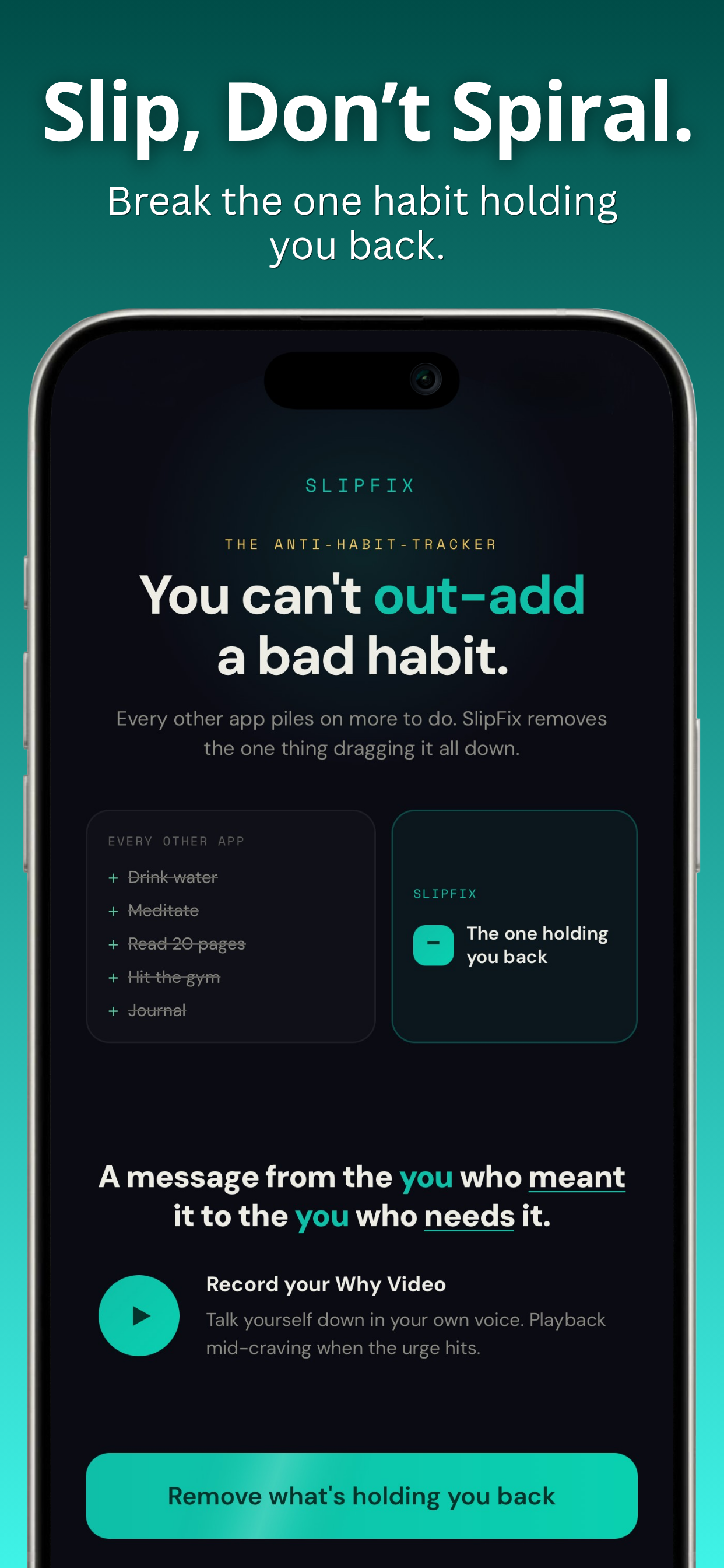 SlipFix: Quit Bad Habits screenshot 5