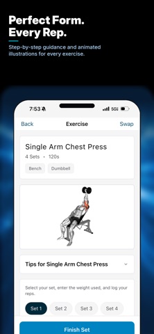 Echelon Workout Builder AI iPhone screenshot
