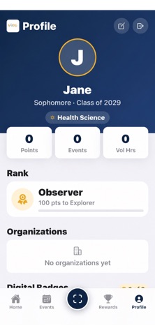 VITAL Loyalty Program iPhone screenshot