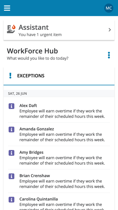 Screenshot #1 pour WorkForce Suite
