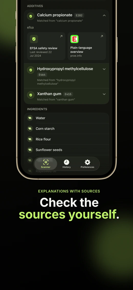Food Scanner - Nutly screenshot 2