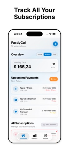FastlyCal Screenshot 1 of 7