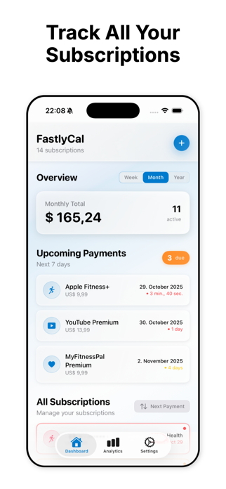 FastlyCal Screenshot 1 of 7