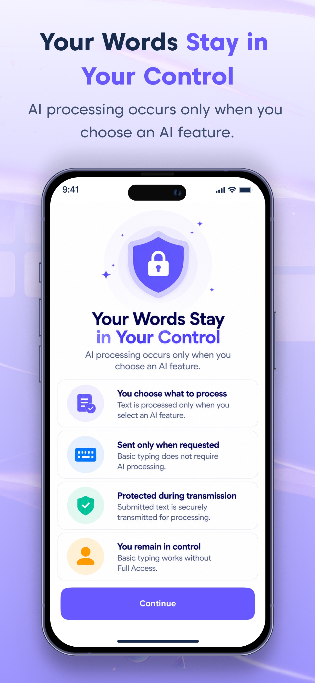 Screenshot 8 of TypeMat: AI Writing Keyboard